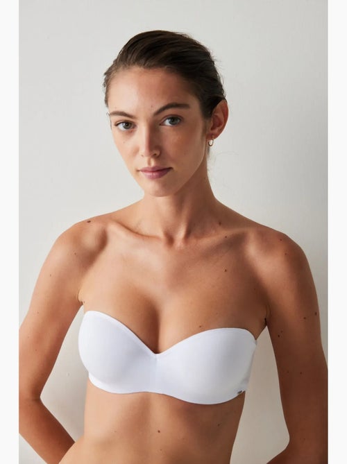 Angelina soutien-gorge bandeau push-up à armatures penti - Kiabi Angelina soutien-gorge bandeau push-up à armatures penti - Kiabi