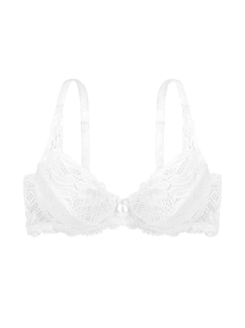 Angie soutien gorge armatures dentelle Dorina Blanc - Kiabi