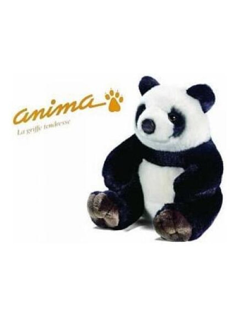 'Anima' Hansa - Panda assis 23cm Marron - Kiabi