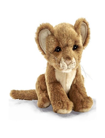 Anima peluche Lionne bebe assise