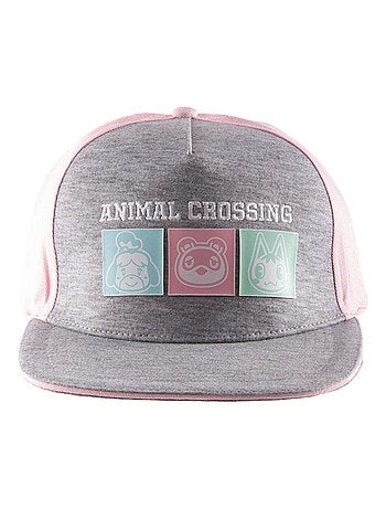 Animal Crossing - Casquette de baseball motif/style carré pastel