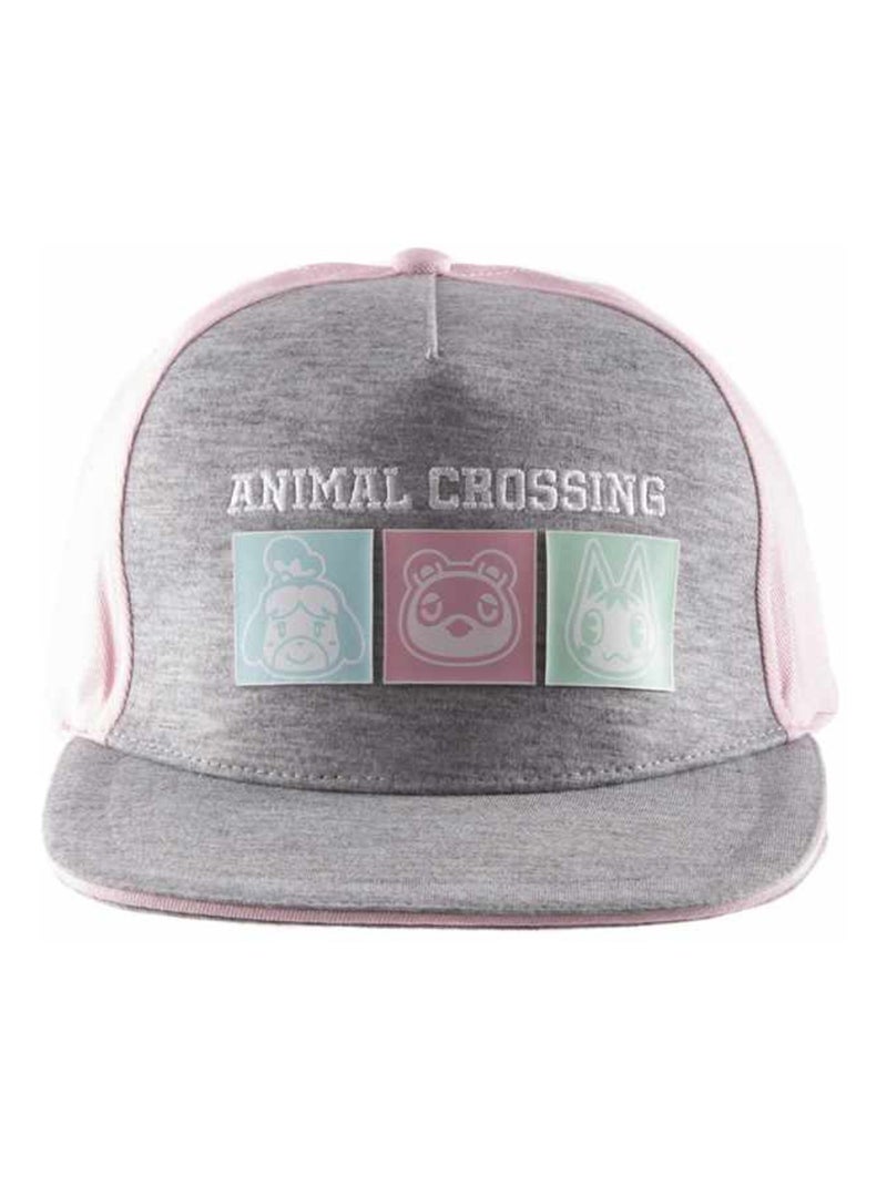 Animal Crossing - Casquette de baseball NEW HORIZONS Gris chiné - Kiabi