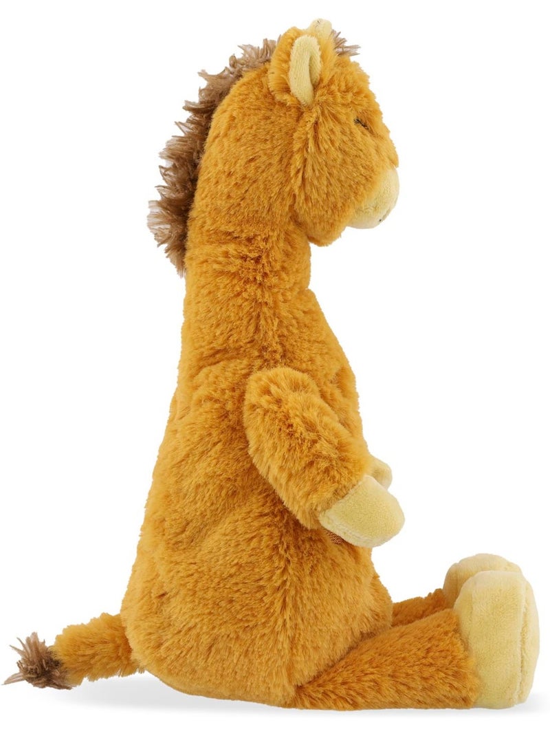 Animal en peluche 18 cm Orange - Kiabi
