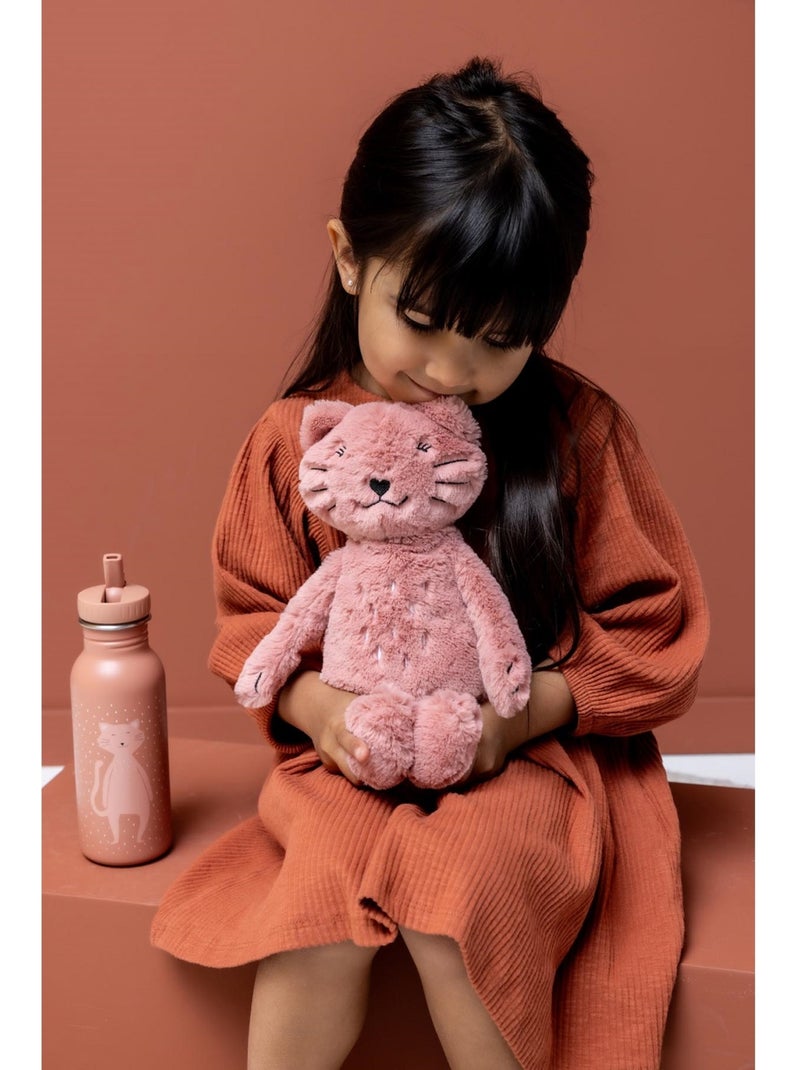 Animal en peluche 25 cm Rose - Kiabi
