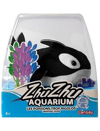 Animal miniature - lansay - 51119 - zhu zhu aquarium : margot le petit orque