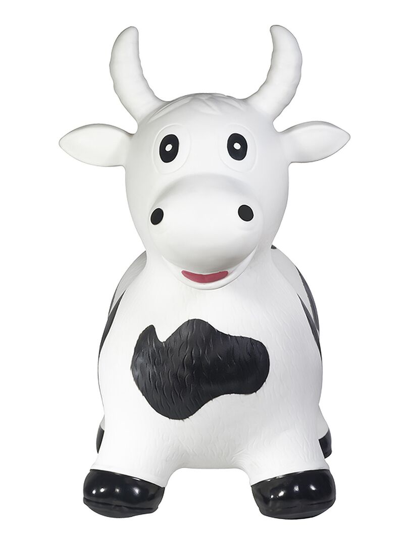 BS Toys Animal Sauteur Vache Gonflable - Jouets pour Enfants - À