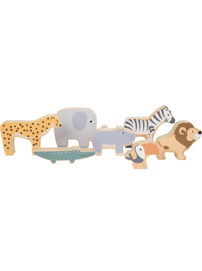 Animaux à empiler Safari Beige - Kiabi
