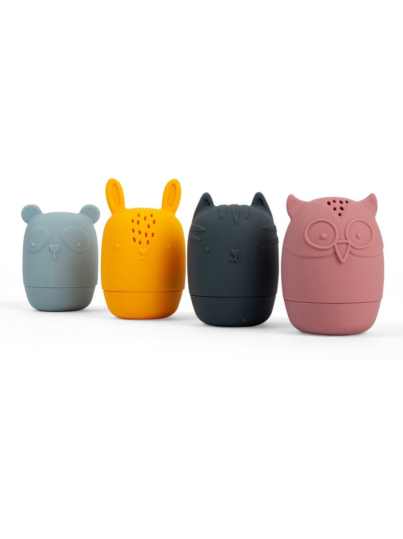 Animaux de bain en silicone Bleu - Kiabi