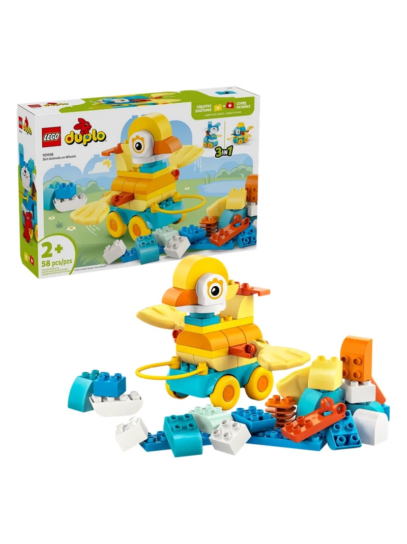 Animaux sur roues 3-en-1 Multicolore - Kiabi