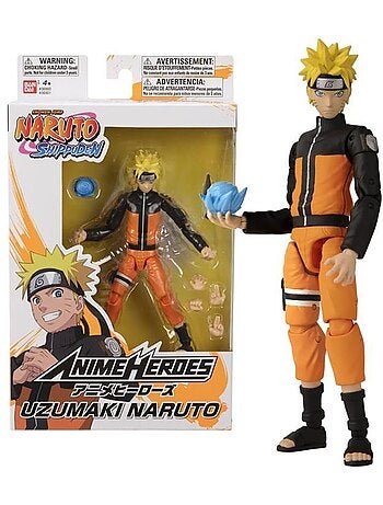Anime Heroes - Naruto Shippuden - Figurine Anime Heroes 17 Cm - Naruto Uzumaki