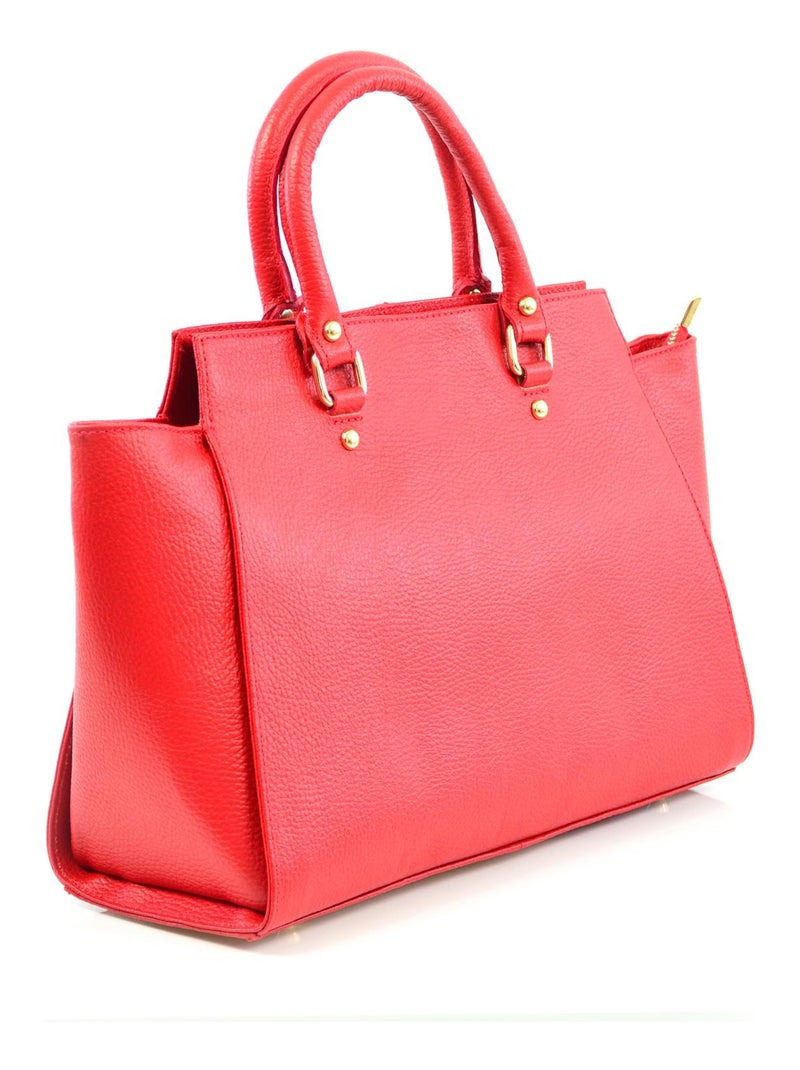 ANNA VALENTINA - SAC A MAIN CLAIR Rouge - Kiabi