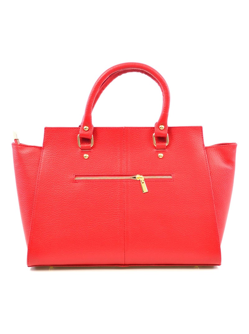 ANNA VALENTINA - SAC A MAIN CLAIR Rouge - Kiabi