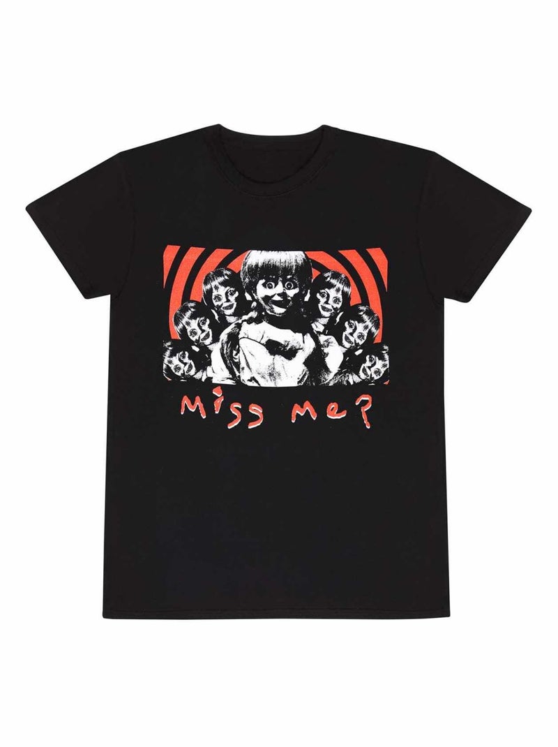 Annabelle - T-shirt MISS ME Noir - Kiabi