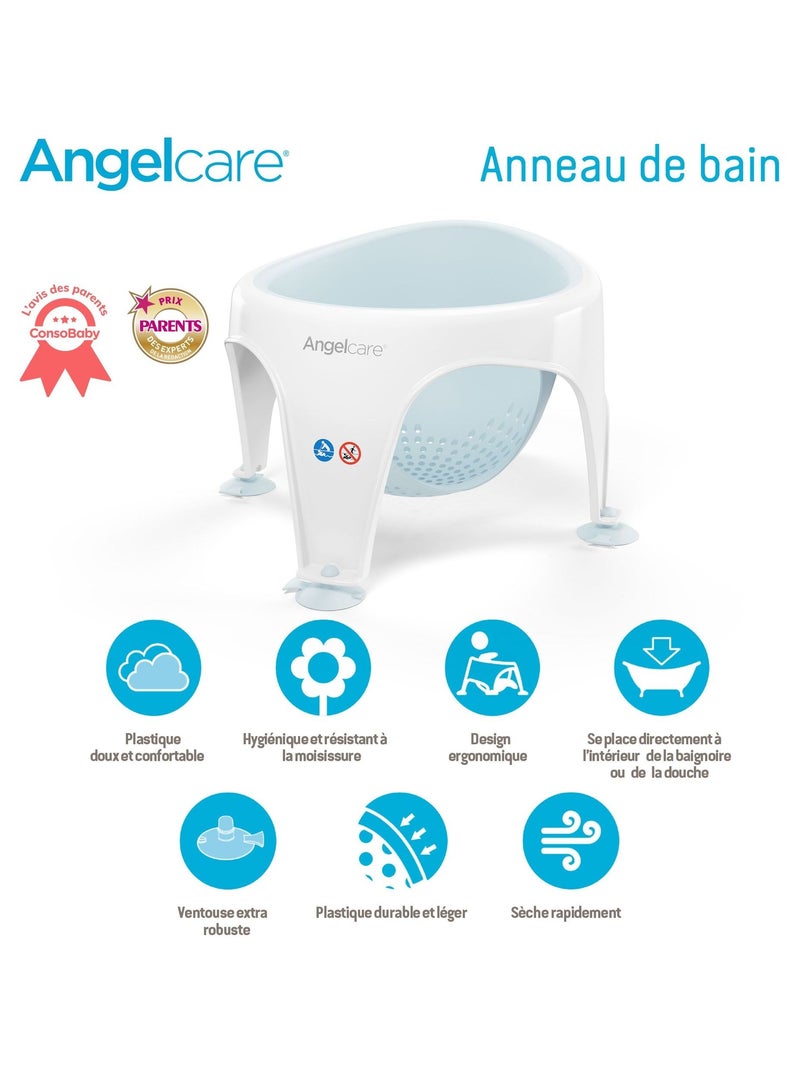 Anneau de bain 6 - 10 mois Blanc Bleu - Kiabi