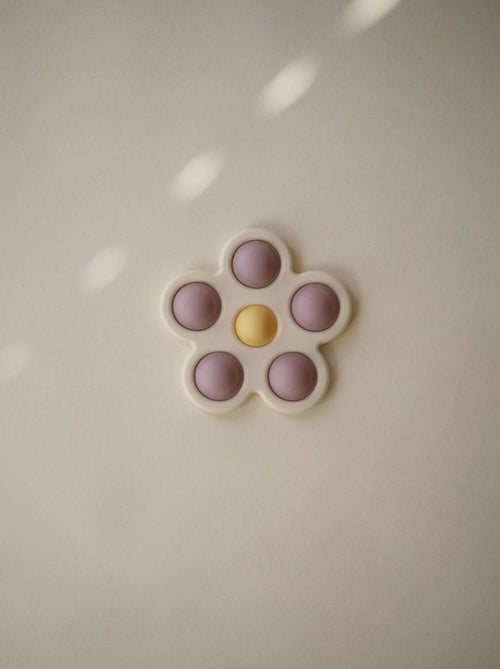 Anneau de dentition à pression Fleurs en silicone - Kiabi