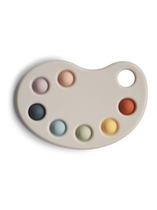 Anneau de dentition à pression Palette de peinture en silicone - Kiabi