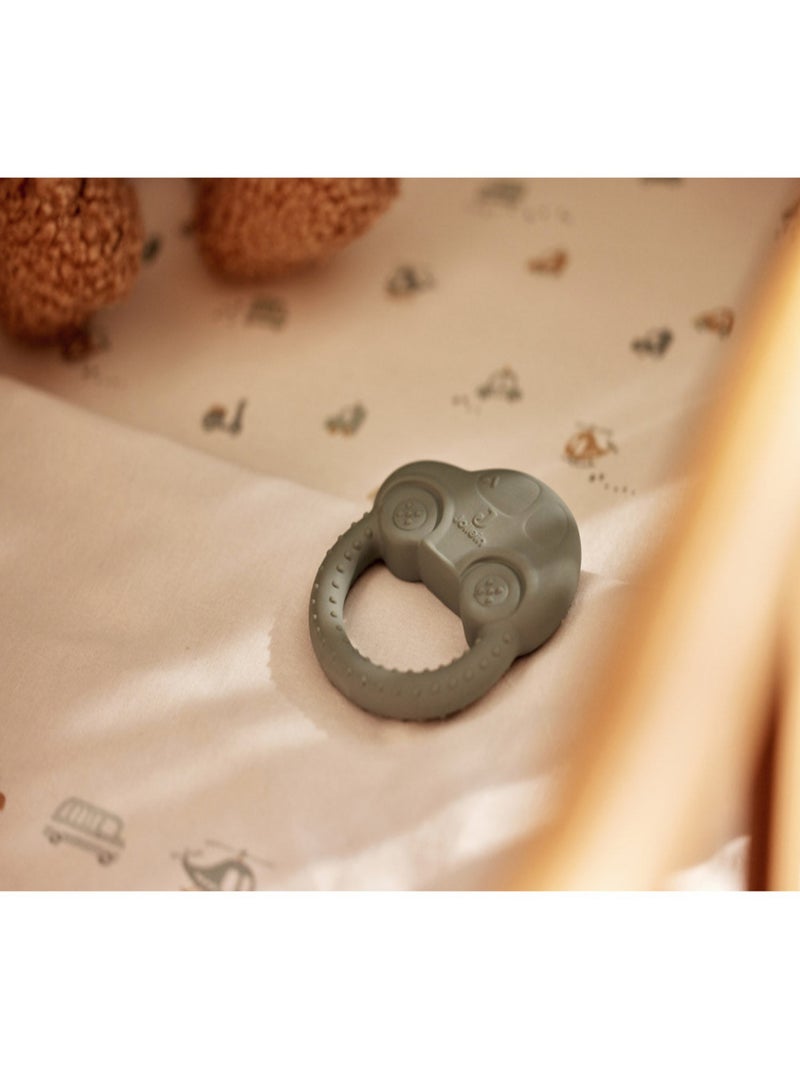 Anneau de dentition en caoutchouc Jollein Bleu - Kiabi