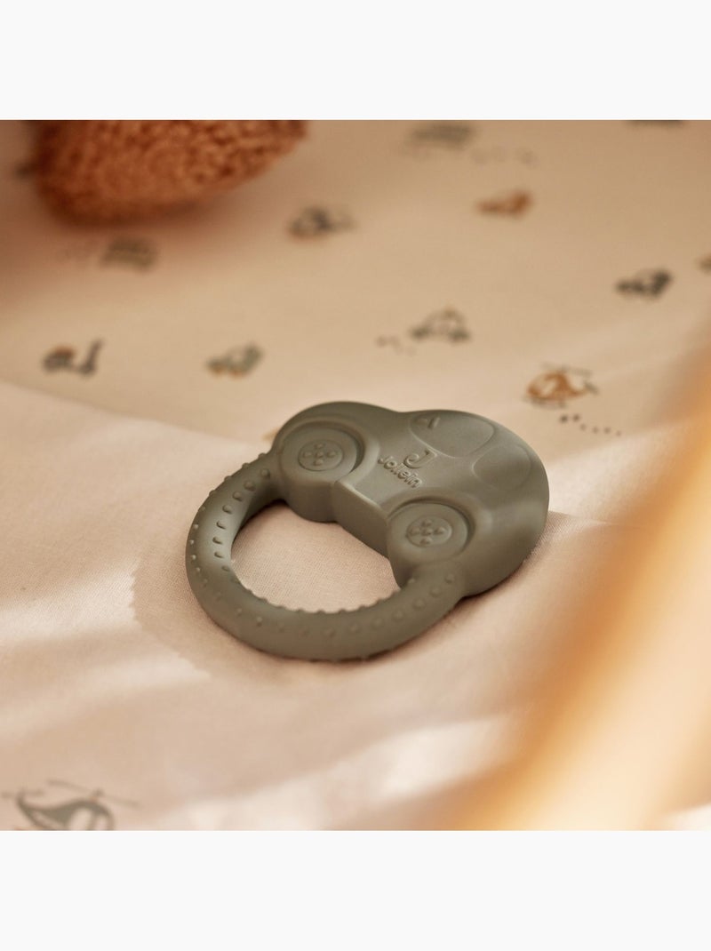 Anneau de dentition en caoutchouc Jollein Bleu - Kiabi