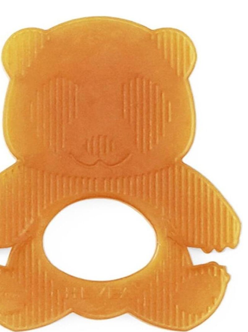 Anneau de dentition en caoutchouc naturel Panda Multicolore - Kiabi