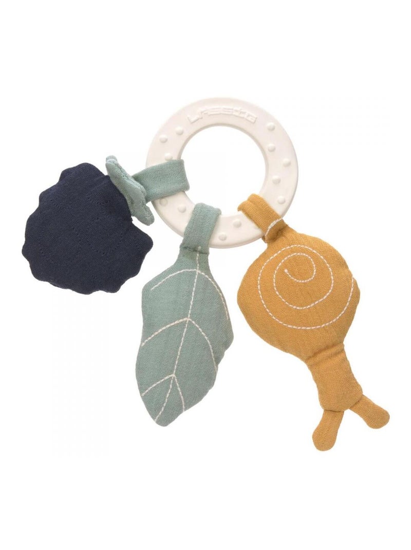 Anneau de dentition en caoutchouc naturel Papillon Multicolore - Kiabi
