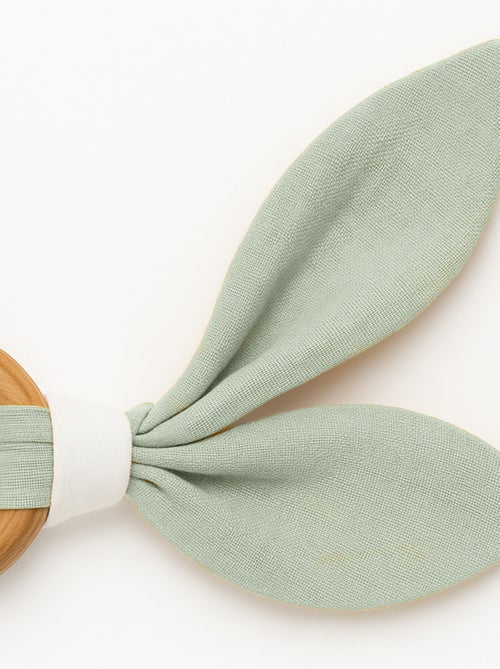 Anneau de Dentition en Coton Bio Vert - Kiabi