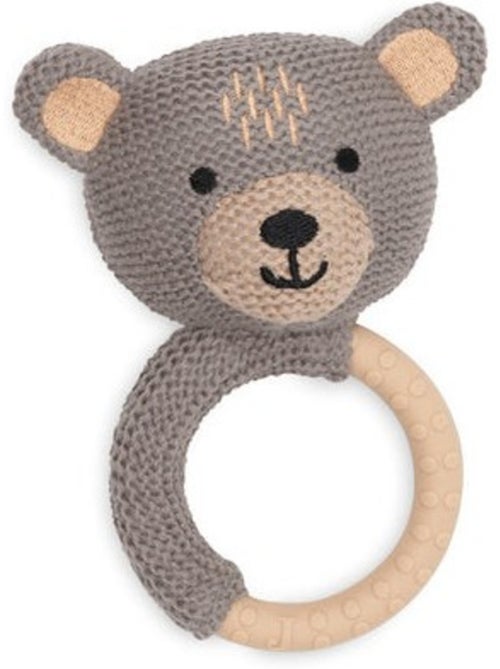 Anneau de dentition en coton silicone Jollein - Kiabi