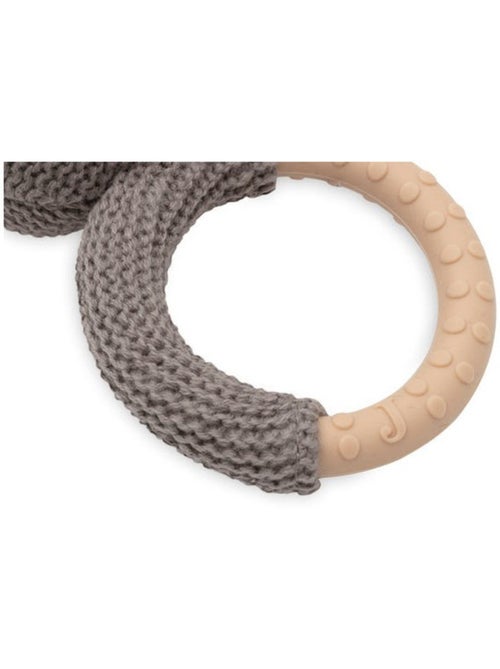 Anneau de dentition en coton silicone Jollein - Kiabi