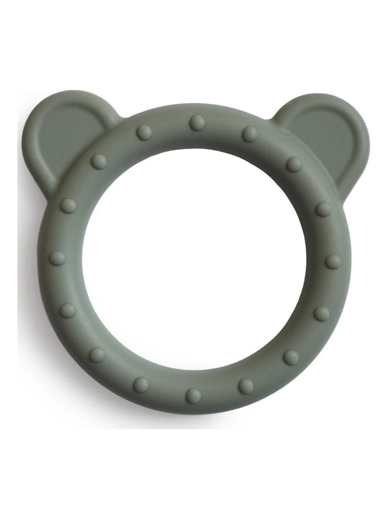 Anneau de dentition en silicone Bear Dried thyme Vert - Kiabi