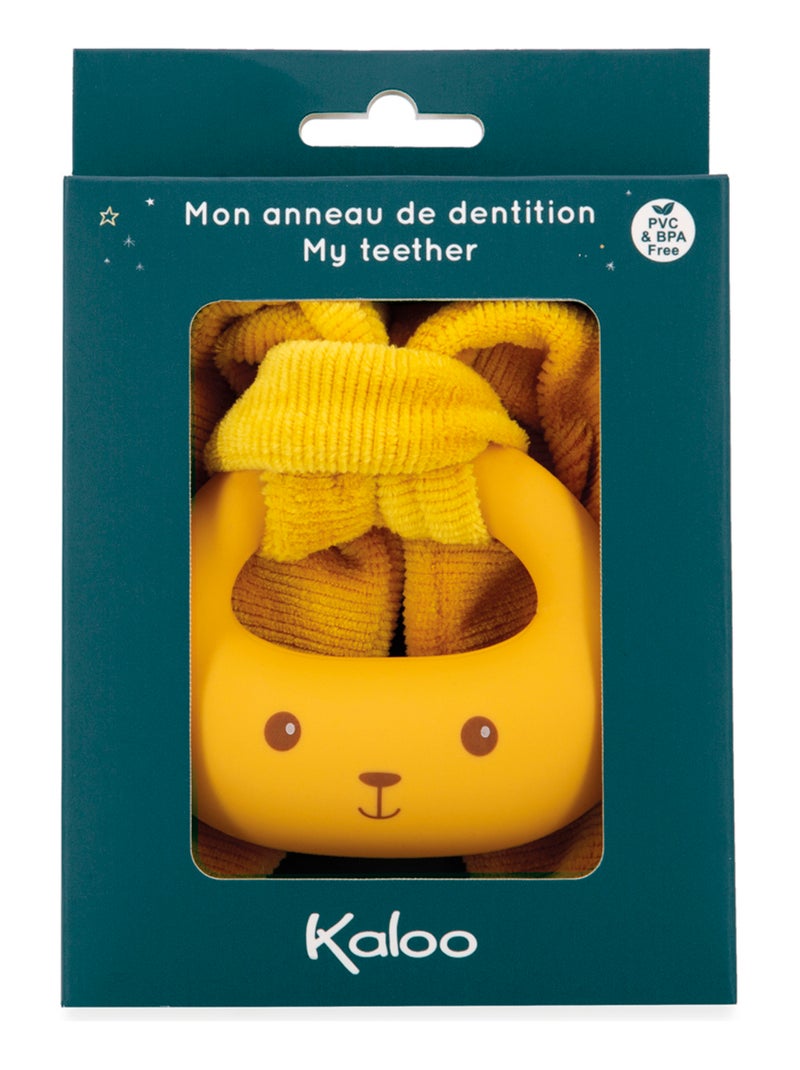Anneau de dentition Lapin ocre Jaune - Kiabi