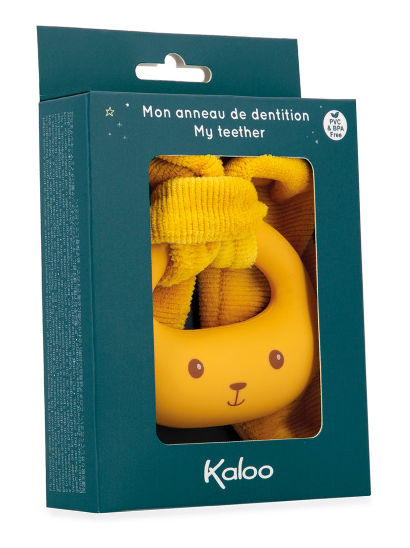Anneau de dentition Lapin ocre Jaune - Kiabi