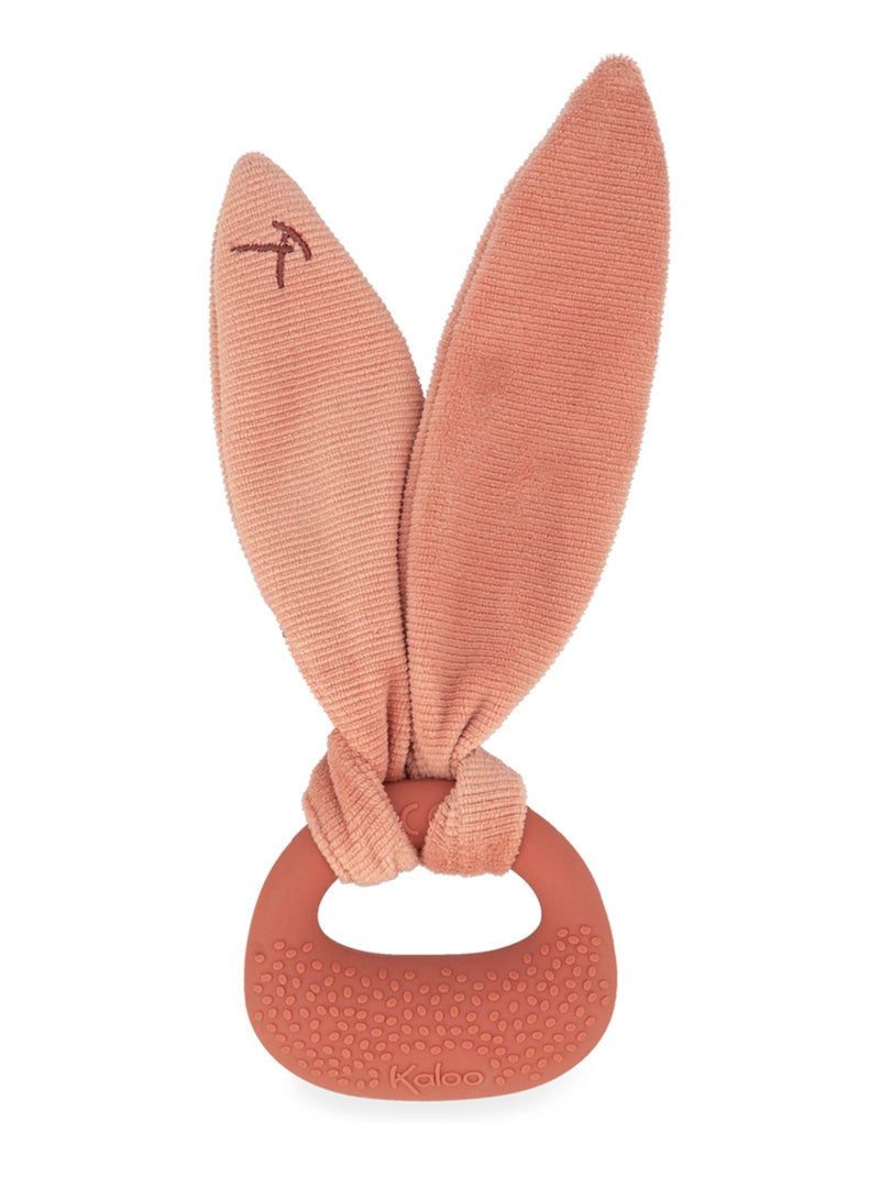 Anneau de dentition Lapin terracotta Rose - Kiabi