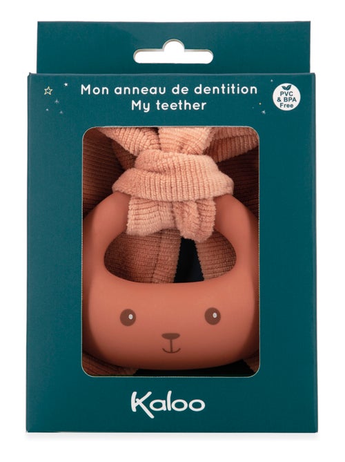 Anneau de dentition Lapin terracotta - Kiabi