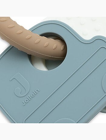 Anneau de Dentition Porte-clé en Silicone - On The Go Jollein
