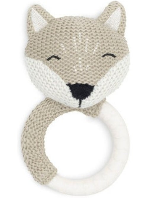Anneau de dentition Renard en coton silicone Jollein - Kiabi