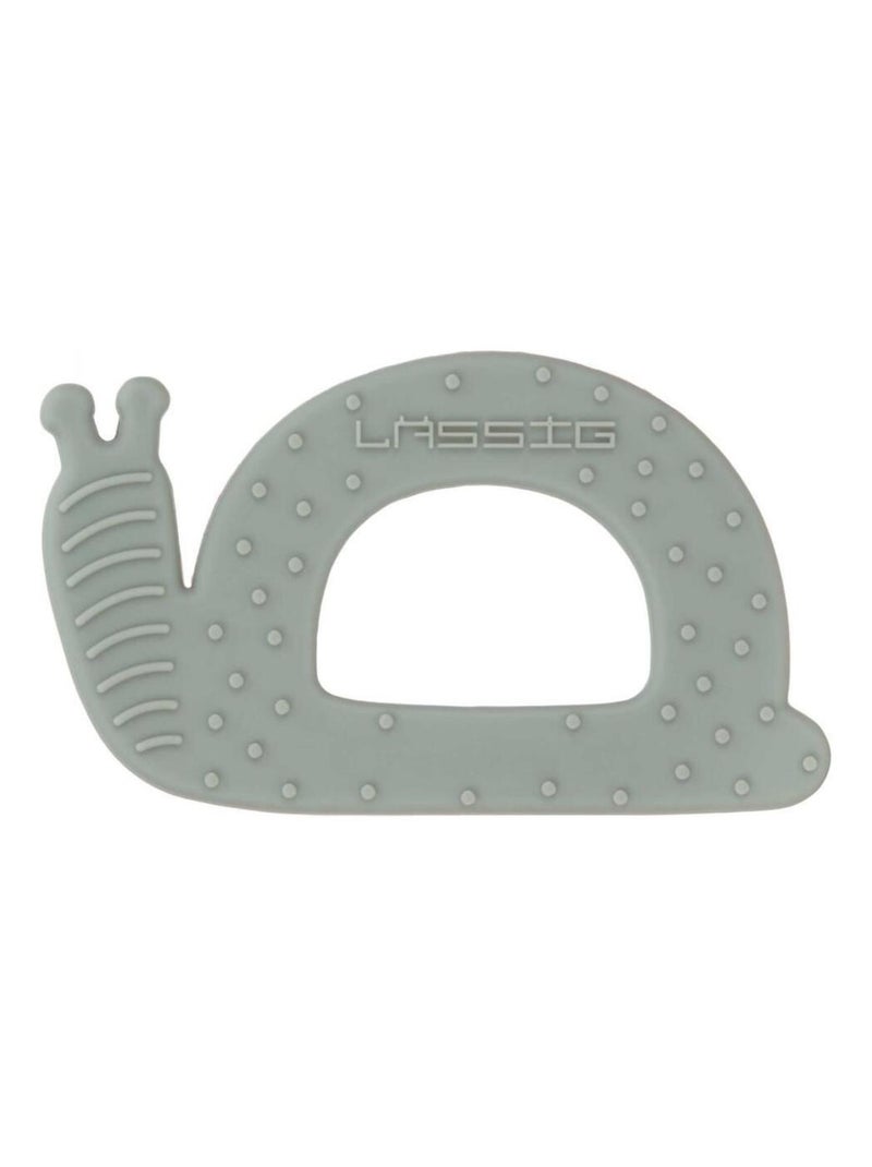 Anneau de dentition Silicone Garden Explorer Escargot Gris - Kiabi