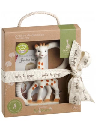 Anneau de dentition So'pure Sophie la girafe VERSION SOUPLE