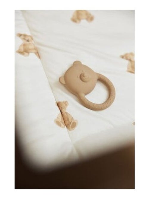Anneau de dentition Teddy Bear en caoutchouc naturel Jollein - Kiabi