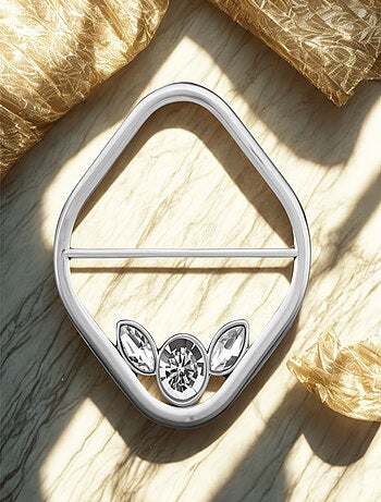 Anneau de foulard Circle Square