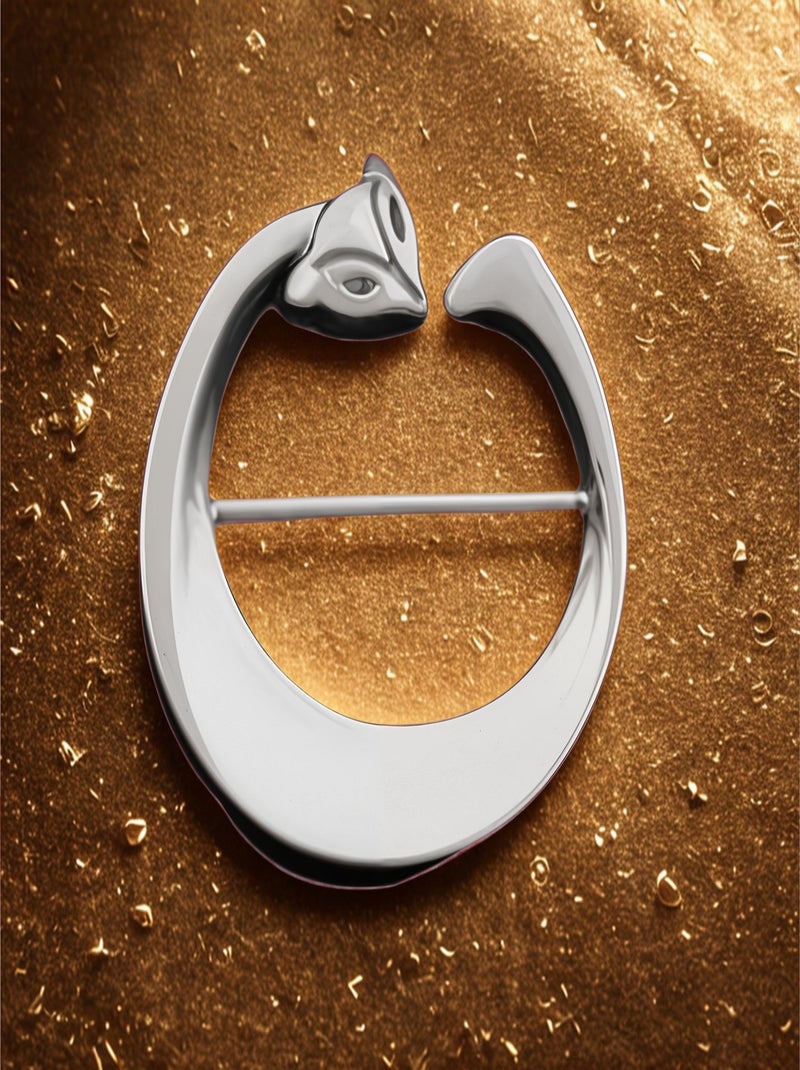 Anneau de foulard Serpent Argent - Kiabi