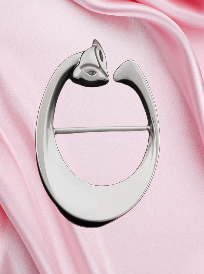 Anneau de foulard Serpent Argent - Kiabi