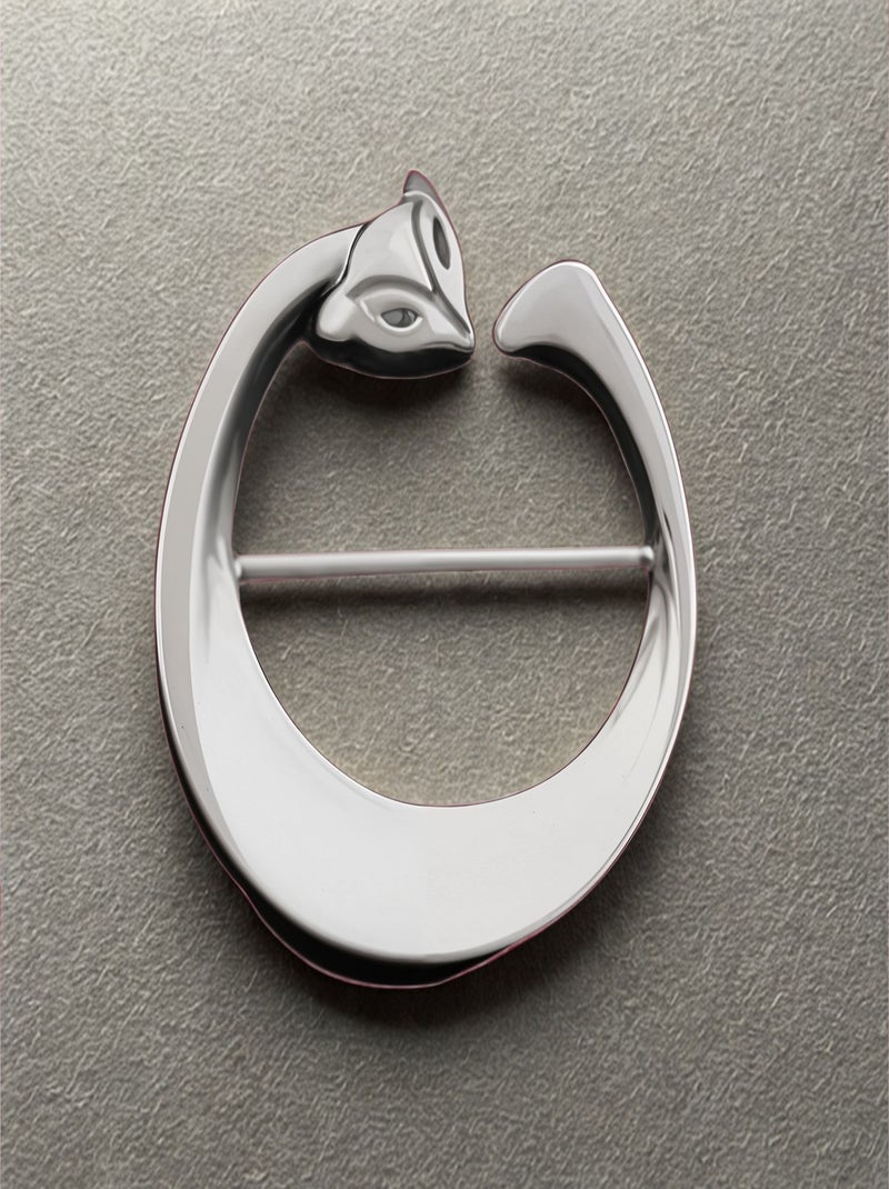 Anneau de foulard Serpent Argent - Kiabi