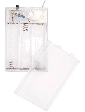 Anneau de noël lumineux à poser doré 40 led h. 58 cm à piles