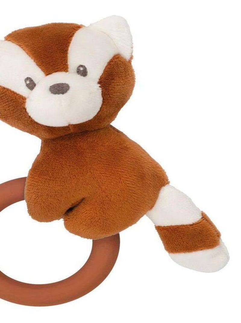 Anneau dentition en silicone Boris panda roux Boris et Jungo Marron - Kiabi