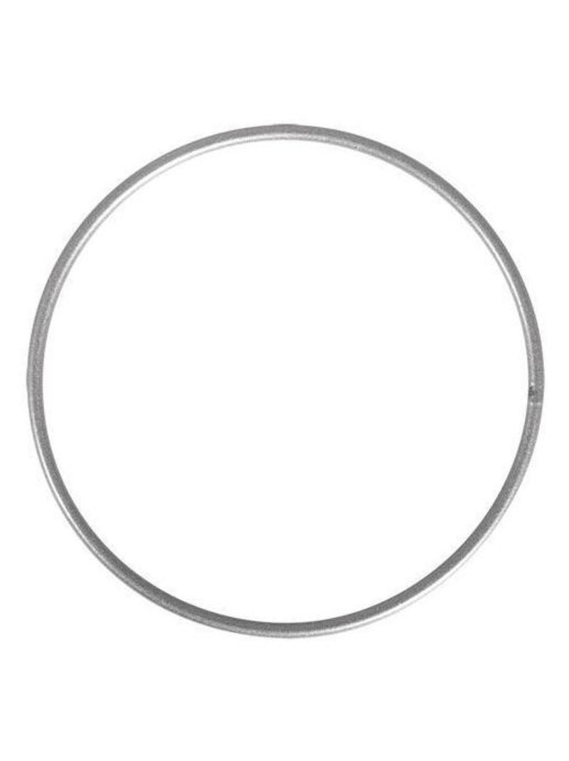 Anneau en métal argenté ø 10 cm - Rayher Argent - Kiabi