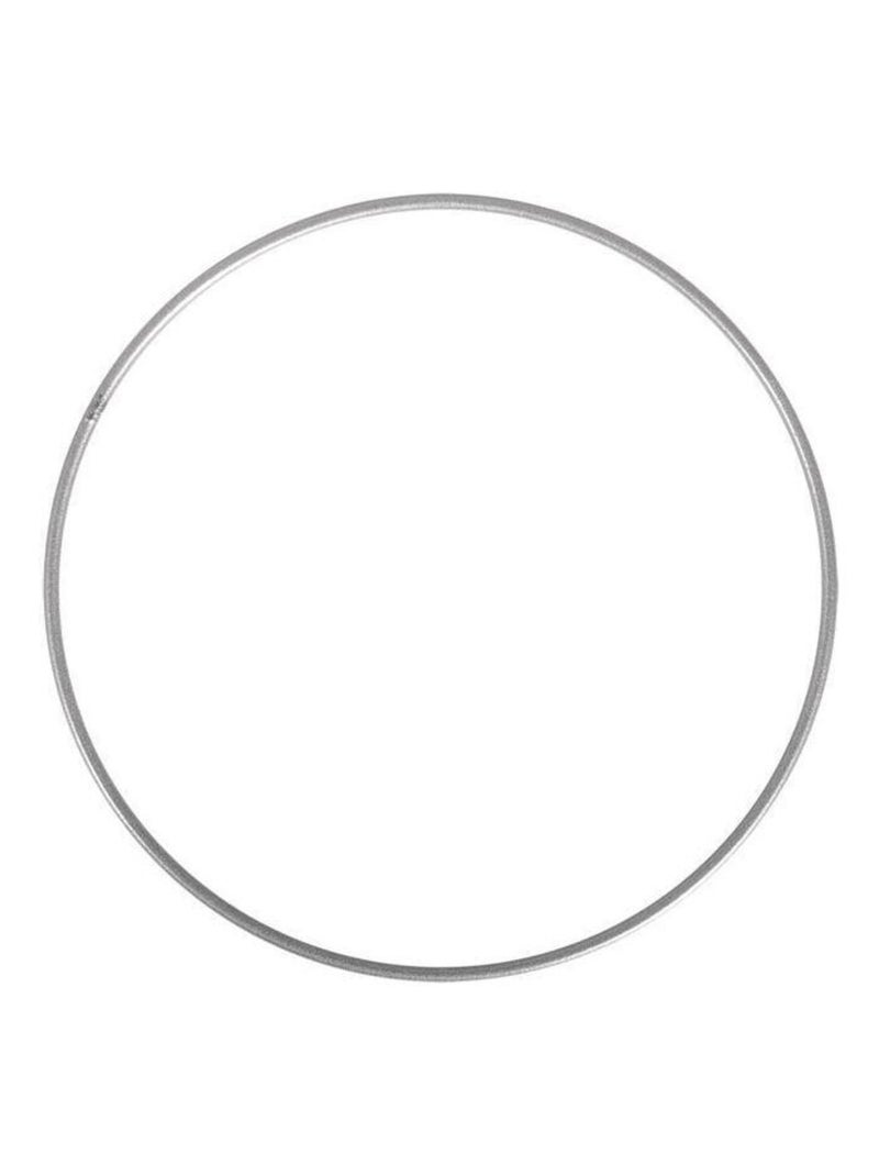 Anneau en métal argenté ø 15 cm - Rayher Argent - Kiabi
