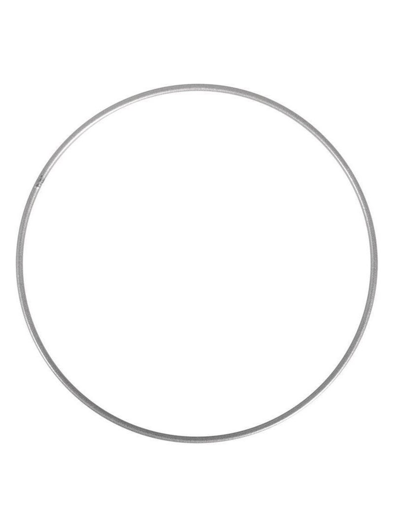 Anneau en métal argenté ø 20 cm - Rayher Argent - Kiabi