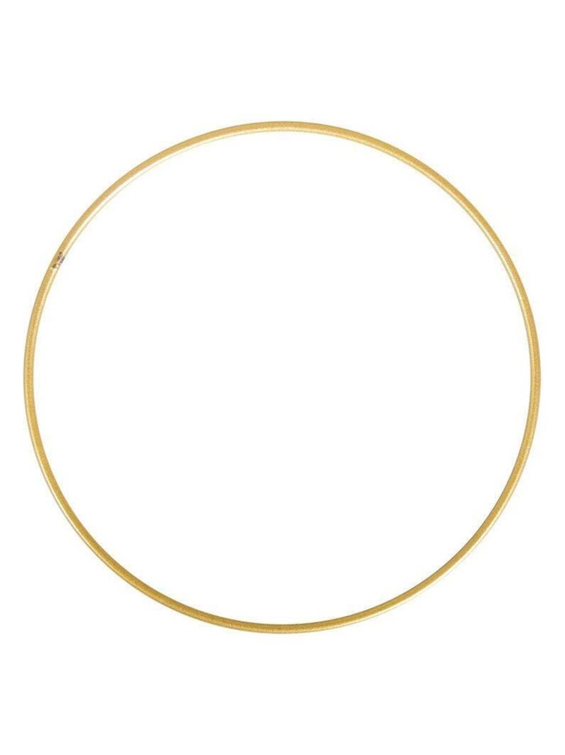 Anneau en métal doré ø 20 cm - Rayher Doré/or - Kiabi