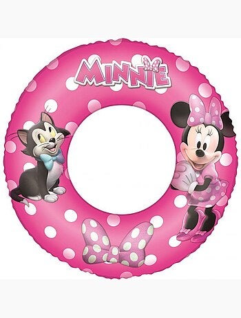 Anneau gonflable motif minnie mouse - bestway (figaro, minnie mouse)