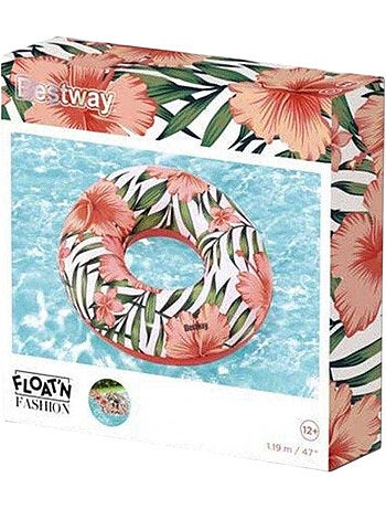 Anneau gonflable motif/style feuille de palmier - bestway