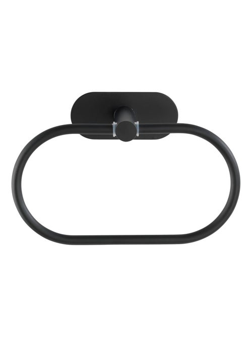 Anneau porte-serviette sans perçage en acier inox OREA - Kiabi